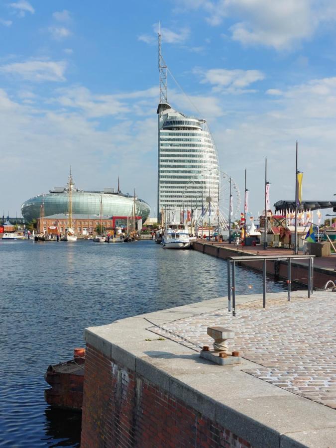 Ferienwohnung Breitschuhs Havenwelten Bremerhaven Buitenkant foto